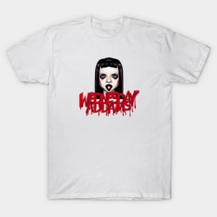 Wednesday Addams print T-Shirt